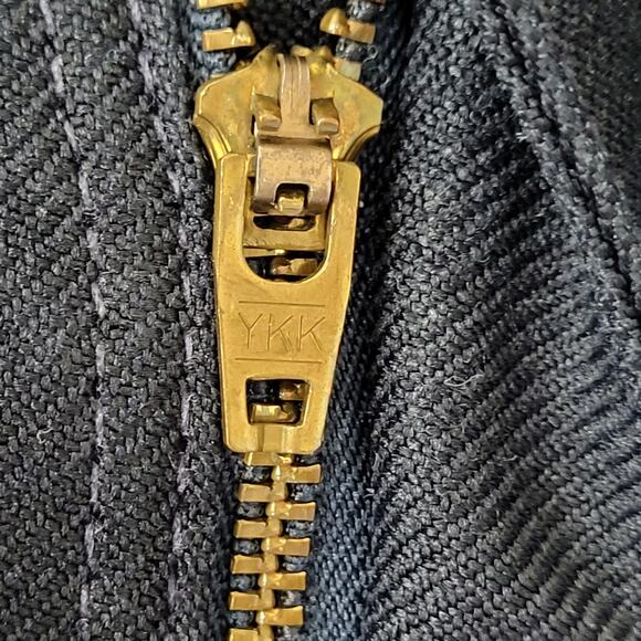 Vintage 80s Wrangler Polyester Pants 36x28 Black - Picture 4 of 16